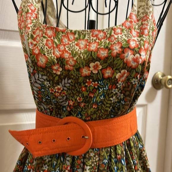 NWOT Alice + Olivia Jordana Belted Sundress XS - Picture 3 of 8